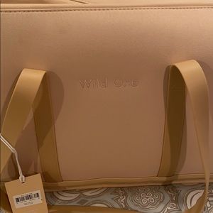 NWT dog carrier, leash, collar and poop bag.